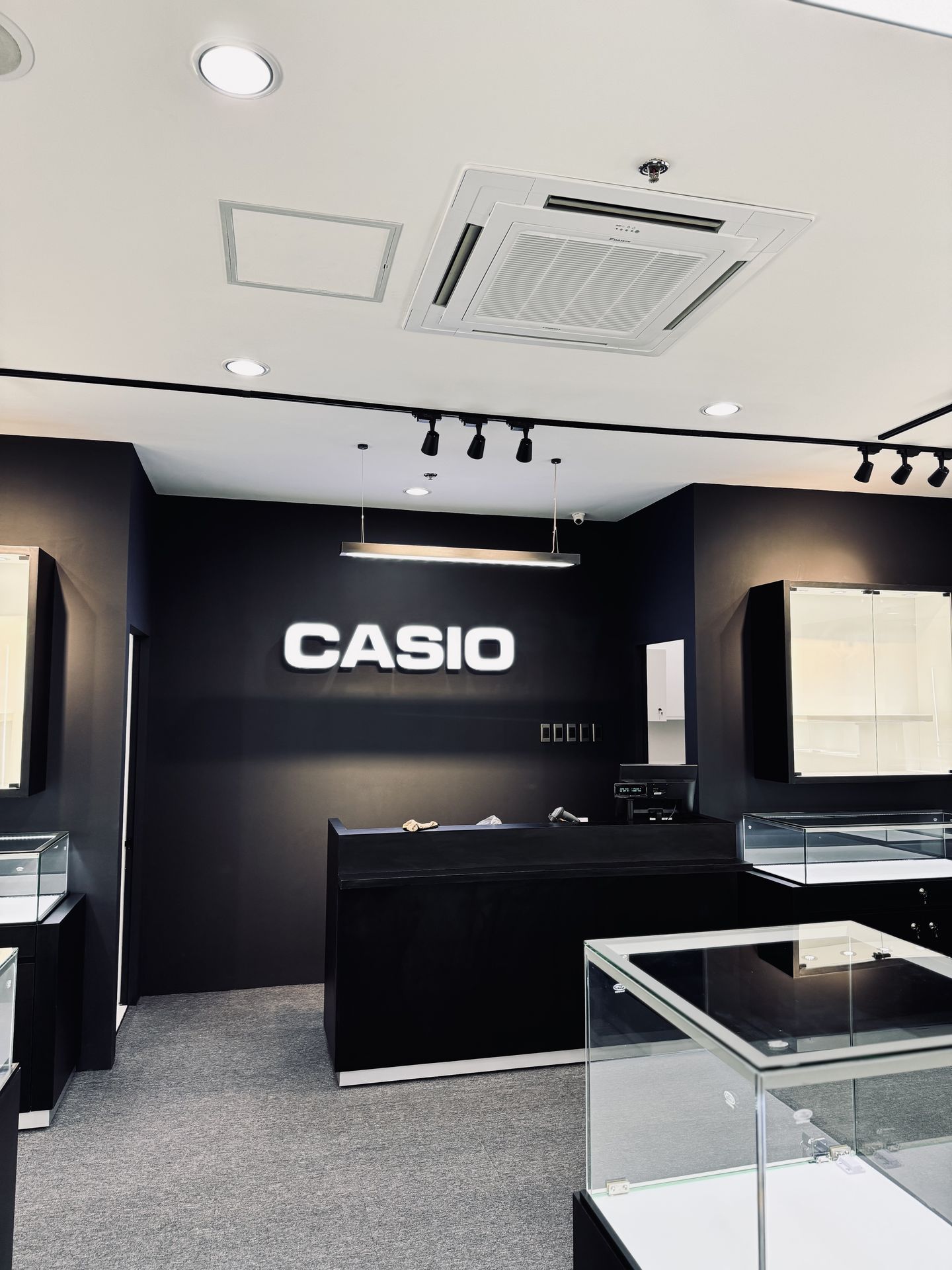 Recently finished construction project